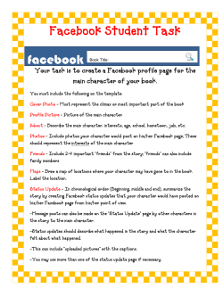 Facebook Student Task