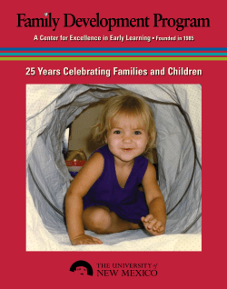 25 Years Celebrating Families and Children