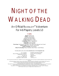 Night of the Walking Dead