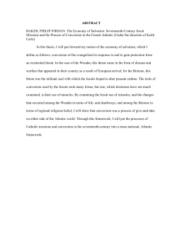 ABSTRACT BAKER, PHILIP JORDAN. The