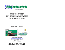 - Southwick Liquid Waste