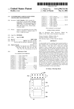 Customizable album leaves with changeable backgrounds