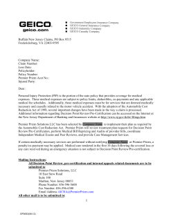 Buffalo/New Jersey Claims, PO Box 9515 Fredericksburg, VA 22403