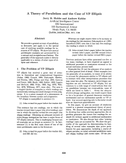 A Theory of Parallelism and the Case of VP Ellipsis