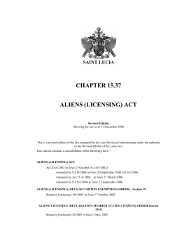 chapter 15.37 aliens (licensing) act