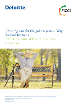 Ensuring care for the golden years
