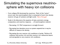 Simulating the supernova neutrino- sphere with