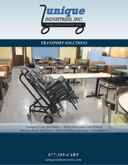 877-389-CART - Unique Industries