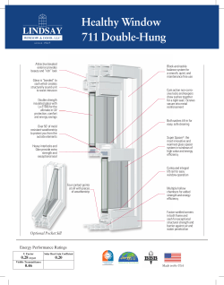Healthy Window 711 Double-Hung