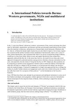 Chapter 6 - Online Burma Library