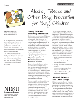 Alcohol, Tobacco and Other Drug Prevention for
