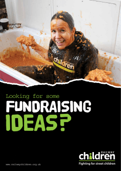 Fundraising pack - Railway Children