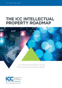 the icc intellectual property roadmap