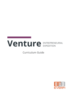 EverFi&trade; &ndash; Venture Curriculum Guide