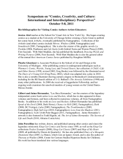 Comics, Creativity, and Culture