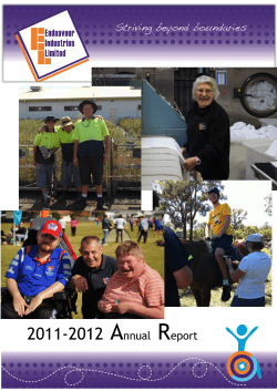 annual-report-2012 - Endeavour Group Australia