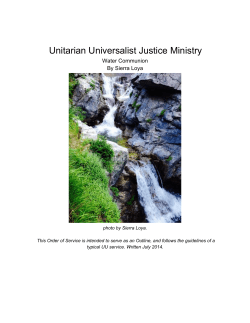 Unitarian Universalist Justice Ministry of California