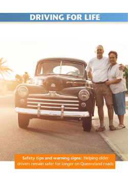 driving for life - Alzheimer`s Queensland