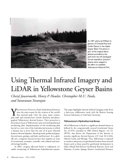 Using Thermal Infrared Imagery and LiDAR in