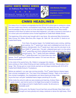 May 23, 2014 - Warrick County School Corporation