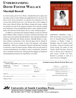 a flyer - University of South Carolina