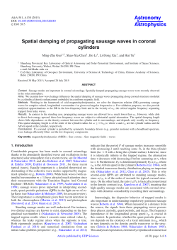 Spatial damping of propagating sausage waves in coronal cylinders
