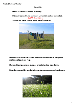 Grade 5 Science Weather