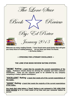 The Lone Star Book Review
