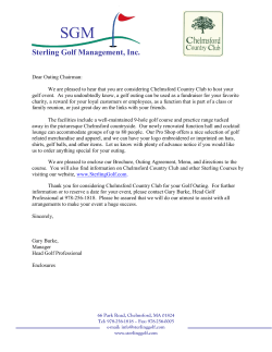 Outings Application