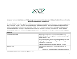 Emergency Economic Stabilization Act of 2008, Energy