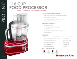 FOOD PROCESSOR 16 CUP