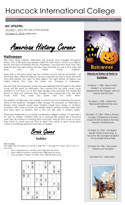 American History Corner - Hancock International College