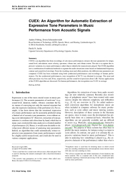 CUEX: An Algorithm for Automatic Extraction of Expressive Tone