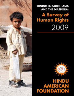 animosity - Hindu American Foundation