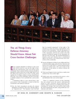 The 16 Things Every Defense Attorney Should Know About Fair