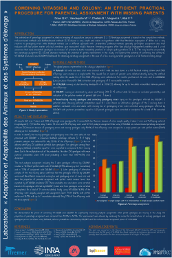 Combining vitassign and colony - Archimer