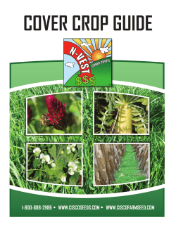 N-VEST Cover Crop Guide cover-front