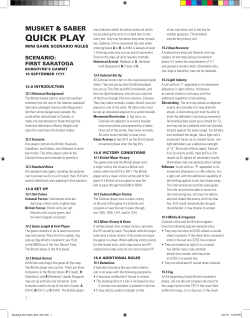 First Saratoga - Decision Games