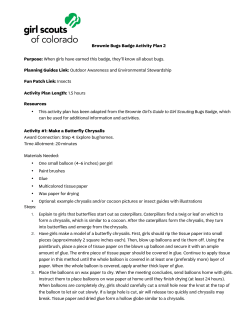 Bugs 2 - Girl Scouts of Colorado
