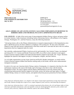 20140716 - MR - Vargas Immigration Statement