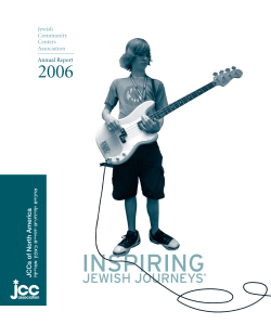 Annual Report Jewish Community Centers