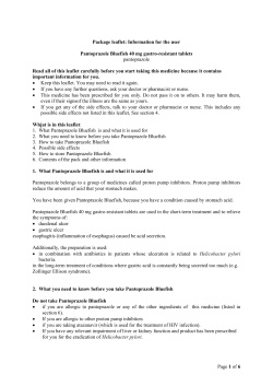 Pantoprazol Bluefish 40 mg gastro-resistant tablet ENG