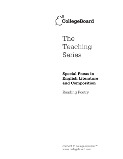 The Teaching Series