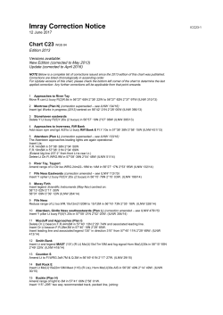 Imray Correction Notice