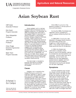 Asian Soybean Rust - FSA-7531