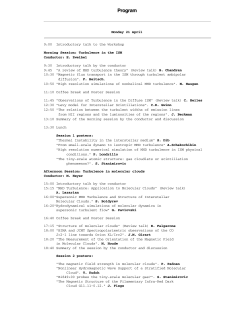 Program - Universidad Complutense de Madrid