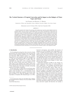 The Vertical Structure of Tropical Convection and Its