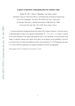 arXiv:0810.1565v2 [cond-mat.dis-nn] 28 Apr 2009