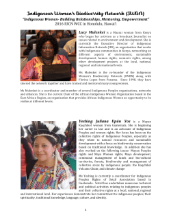 Profiles of the IWBN women