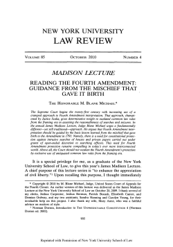 law review - NYU School of Law